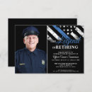 Search for thin blue line invitations Policeman