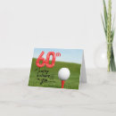 Search for golfing 60th birthday cards Ball