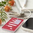 Search for independence day rectangular key rings Stars and stripes