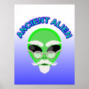 Search for ancient aliens posters Green