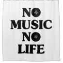 Search for music shower curtains Unique