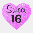 Search for purple black sweet 16 stickers For her