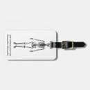 Search for halloween luggage tags Skeleton
