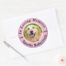 Search for pet memorial stickers Dog