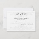 Search for silver snowflakes rsvp cards White