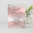 Search for beautiful baby girl shower invitations Elegant