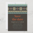 Search for tribal save the date postcards Pattern