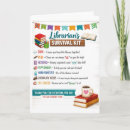 Search for librarians day cards Library
