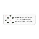 Search for sweethearts return address labels Watercolor