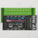 Search for cheerleader invitations Chalkboard