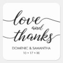 Search for souvenir wedding stickers Thank you