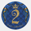 Search for royal blue and gold stickers Elegant