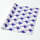 Search for kangaroo wrapping paper Aussie
