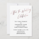 Search for after elopement party invitations Newly weds