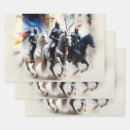 Search for knights wrapping paper Mediaeval