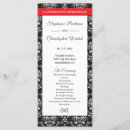 Search for damask wedding programs Ceremony