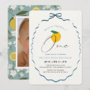 Search for lemon 1st birthday invitations Citrus