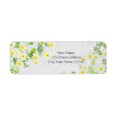 Search for white daisy return address labels Fresh