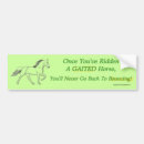 Search for saddlebred bumper stickers Horse