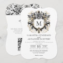 Search for vintage glam wedding invitations Qr code