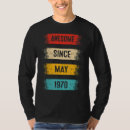 Search for 52nd birthday tshirts May
