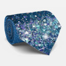 Search for metallic ties Sparkly