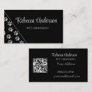 Search for dog paw print business cards Pattern