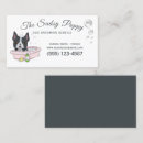 Search for bathe business cards Dog