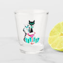Search for mid century modern cat Glass