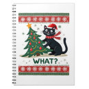 Search for christmas notebooks Kitten