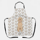 Search for golden doodle aprons For her
