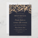 Search for vintage sweet 16 invitations Floral