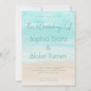 Search for modern abstract wedding invitations Coastal