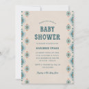 Search for southwestern baby shower invitations Wild wild west