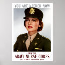 Search for army nurse posters Ww2