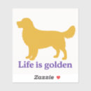 Search for golden glitter stickers Dog