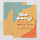 Search for two groovy invitations Retro