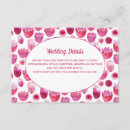 Search for floral wedding enclosure cards Pattern