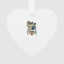 Search for turtle heart christmas tree decorations Marine
