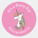 Search for rainbow birthday party stickers Fun