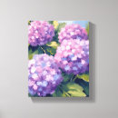 Search for purple flower canvas prints Lilac