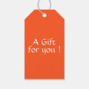 Search for orange gift tags Simple
