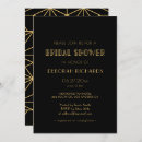 Search for great gatsby bridal shower invitations Retro