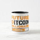 Search for future millionaire mugs Bitcoin