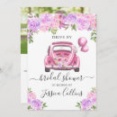 Search for drive by bridal shower invitations Botanical