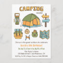 Search for kids camping invitations Party