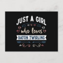 Search for baton twirling postcards Twirler