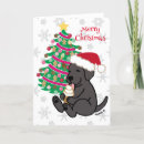 Search for black labrador christmas cards Cute