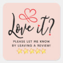 Search for reviews stickers Promotional