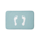 Search for footprint bath mats Feet